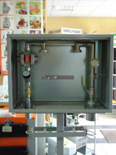 HHR-4-G10/16-D63-TC gáznyomásszabályozó-mérő szekrény