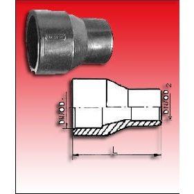 KPE-Tokos egyenes szűkítő 75/63 sütős