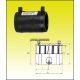 Elektro fitting  25 karmantyú FRIALEN (T-612661)
