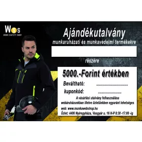 Ajándékutalvány 5000.-Ft. érték