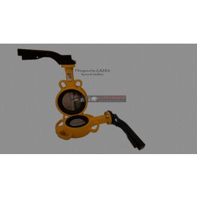 Pillangószelep GÁZRA Kézikarral DN80 PN16