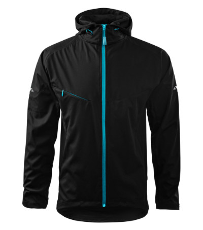 ADL515 COOL Férfi softshell dzseki (fekete, S) Malfini