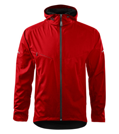 ADL515 COOL Férfi softshell dzseki (piros, S) Malfini