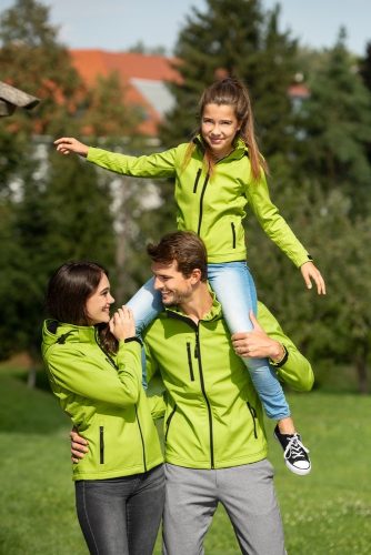 ADL522 PERFORMANCE Férfi softshell dzseki (lime, S) Malfini