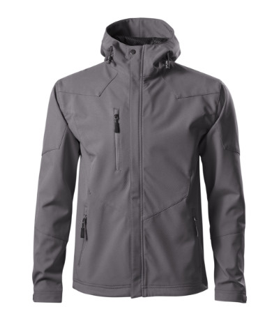 ADL531 NANO Férfi softshell dzseki (acélszürke, S) Malfini