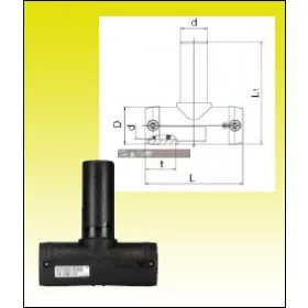 Elektro fitting  32 T-idom FRIALEN (T-612161)
