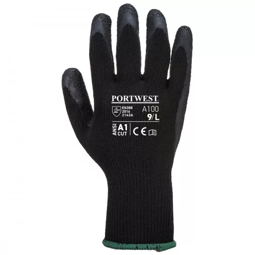 work safety shop munkaruhazat munkavedelem portwest a100 latex martott vedokesztyu