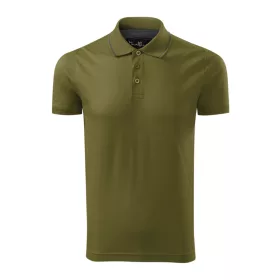 work safety shop munkaruhazat munkavedelem malfini 259 zold galleros rovid ujju ferfi polo