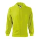 work safety shop munkaruhazat munkavedelem malfini 410 trendy zipper cipzaros limezold ferfi pulover