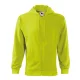 work safety shop munkaruhazat munkavedelem malfini 410 trendy zipper cipzaros limezold ferfi pulover