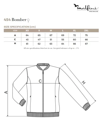 work safety shop munkaruhazat munkavedelem 454 malfini bomber fekete cipzaros noi pulover 