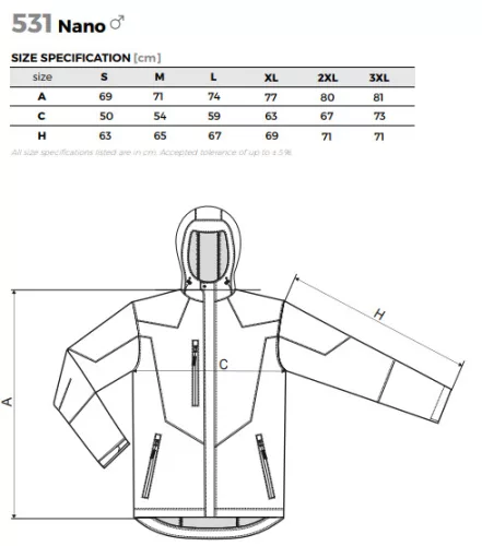 work safety shop munkaruhazat munkavedelem malfini 531 nano ferfi softshell dzseki
