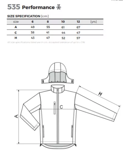 work safety shop munkaruhazat munkavedelem malfini 535 kek gyerek softshell dzseki