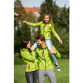 work safety shop munkaruhazat munkavedelem malfini 535 lime zold gyerek softshell dzseki