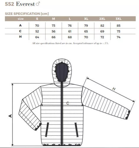 work safety shop munkaruhazat munkavedelem malfini 552 everest ferfi kabat