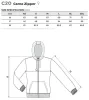 work safety shop munkaruhazat munkavedelem malfini c20 terepszinu cipzaros noi pulover
