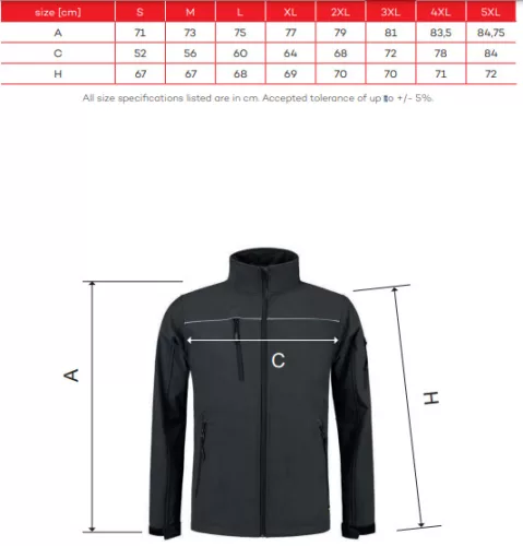 work safety shop munkaruhazat munkavedelem tricorp luxury softshell kabat