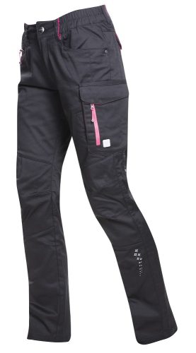 work safety shop munkaruhazat munkavedelem h6301 ardon floret fekete noi derekas munkanadrag