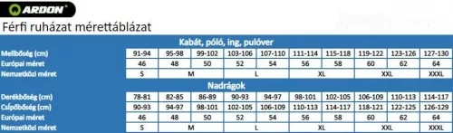 work safety shop munkaruhazat munkavedelem ardon h6494 urban piros derekas munkanadrag