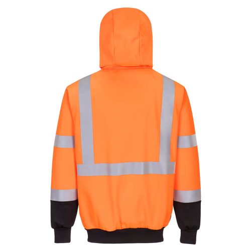 work safety shop munkaruhazat munkavedelem portwest b315 hivis kapucnis fenyvisszavero pulover