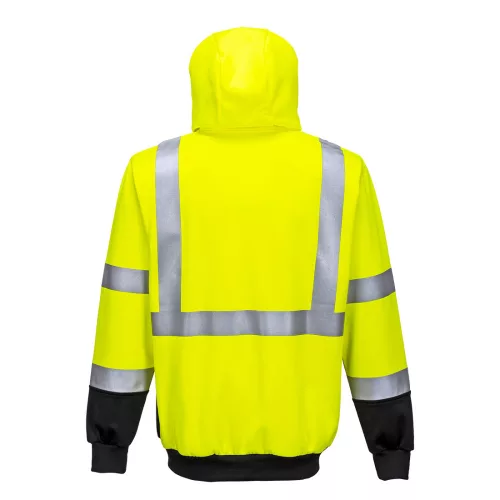 work safety shop munkaruhazat munkavedelem portwest b315 hivis kapucnis fenyvisszavero pulover