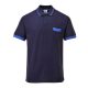 Portwest TX20 Texo Contrast pólóing (navy/royalkék, XL)