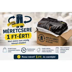  Nem jó a méret? Az első méretcserét mi álljuk!*