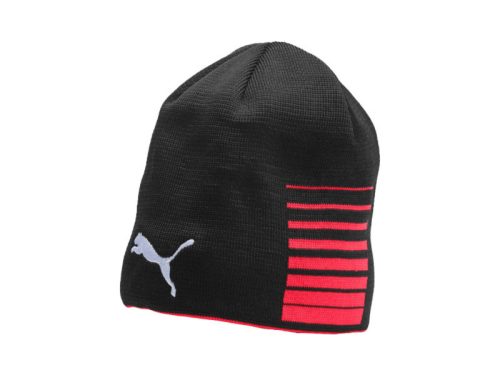 PUMA Kifordítható Sapka - Reversible Beanie (piros/fekete)