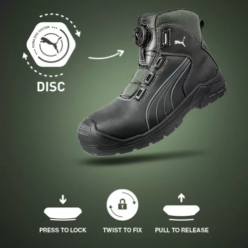 work safety shop munkaruhazat munkavedelem puma s3 vedobakancs 630211 cascades disc