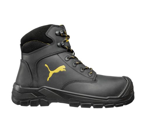 PUMA Borneo Black Mid S3 HRO SRC Védőbakancs - 630411 - Work Safety Shop