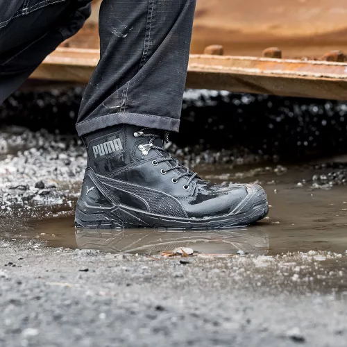work safety shop munkaruhazat munkavedelem puma s3 vedobakancs 630730 conquest black ctx