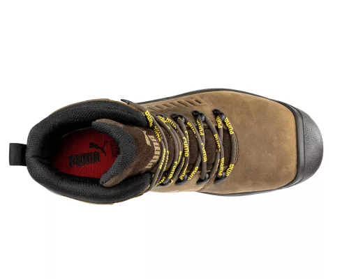 work safety shop munkaruhazat munkavedelem puma vedobakancs 632710 iron hd brown s3s