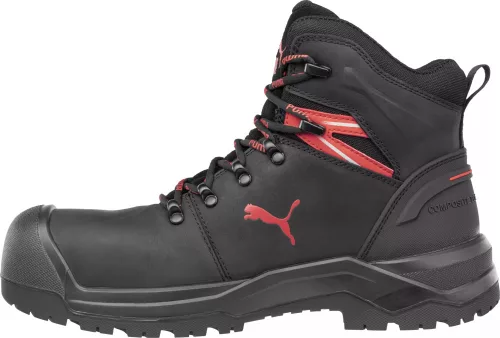 work safety shop munkaruhazat munkavedelem puma vedobakancs 632740 iron hd black s3s