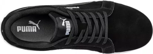work safety shop munkaruha munkavedelem puma vedocipo 640010 iconic suede black s1pl