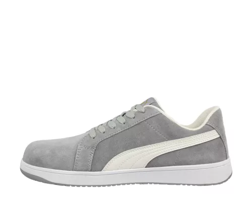 work safety shop munkaruha munkavedelem puma vedocipo 640030 iconic suede grey szurke s1pl