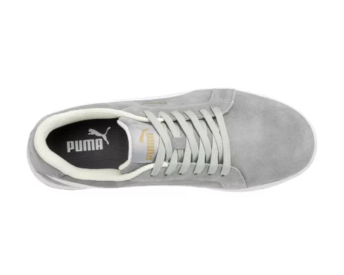 work safety shop munkaruha munkavedelem puma vedocipo 640030 iconic suede grey szurke s1pl