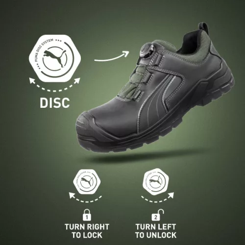 work safety shop munkaruha munkavedelem puma vedocipo 640721 cascades disc low s3 cl hl hro src