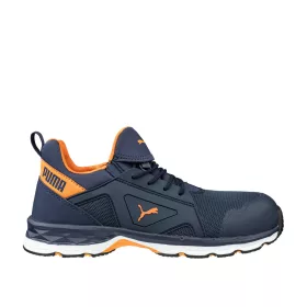 work safety shop munkaruhazat munkavedelem puma vedocipo 643780 chase blue orange s1ps