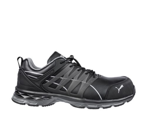 PUMA Velocity 2.0 Black Low S3 ESD HRO SRC Védőcipő - 643840 - Work Safety Shop
