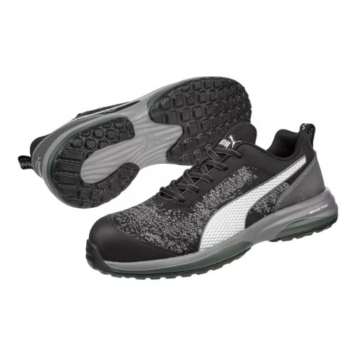 work safety shop munkaruhazat munkavedelem puma vedocipo 644540 charge black low s1p