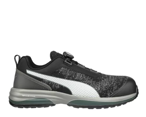work safety shop munkaruhazat munkavedelem puma vedocipo 644541 charge black disc low s1p esd