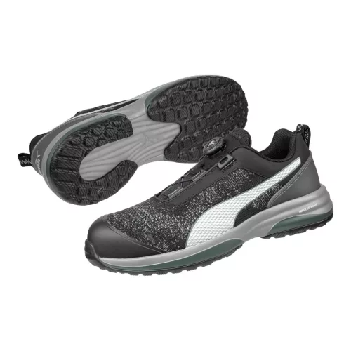 work safety shop munkaruhazat munkavedelem puma vedocipo 644541 charge black disc low s1p esd