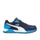 Puma Airtwist Blue Low S3 ESD munkavédelmi cipő – könnyű, fémmentes védőcipő ipari használatra