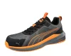 work safety shop munkaruhazat munkavedelem 645000 puma vedocipo slide grey orange s1ps esd