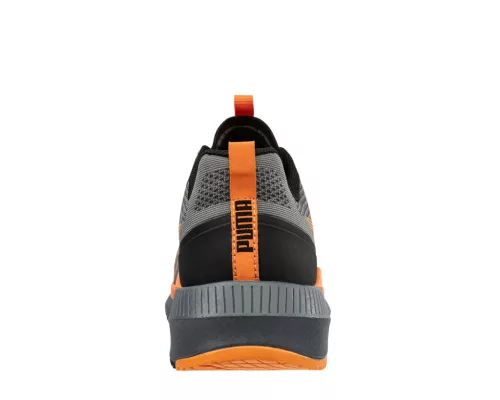work safety shop munkaruhazat munkavedelem 645000 puma vedocipo slide grey orange s1ps esd
