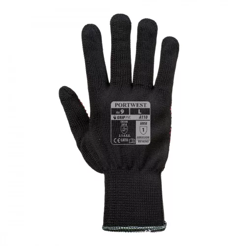 work safety shop munkaruhazat munkavedelem portwest a110 pvc pontozott vedokesztyu