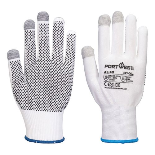 work safety shop munkaruhazat munkavedelem portwest a118 vedokesztyu erintokepernyohoz