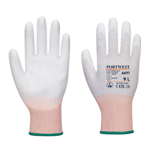 work safety shop munkaruhazat munkavedelem portwest a697 tenyermartott esd vedokesztyu