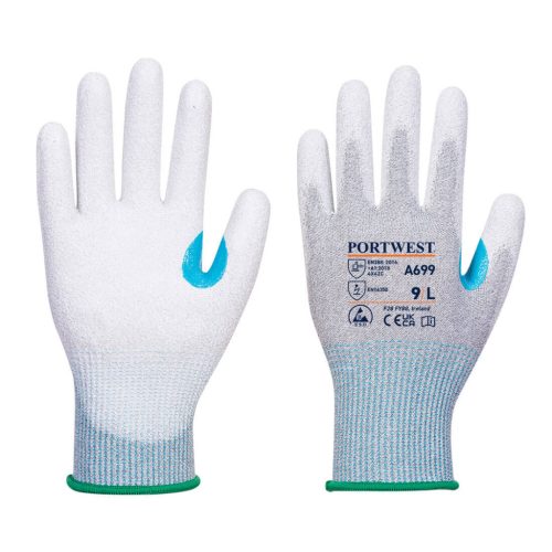 work safety shop munkaruhazat munkavedelem portwest a699 tenyermartott esd vedokesztyu