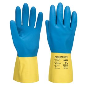 work safety shop munkaruhazat munkavedelem portwest a801 duplan martott latex vedokesztyu